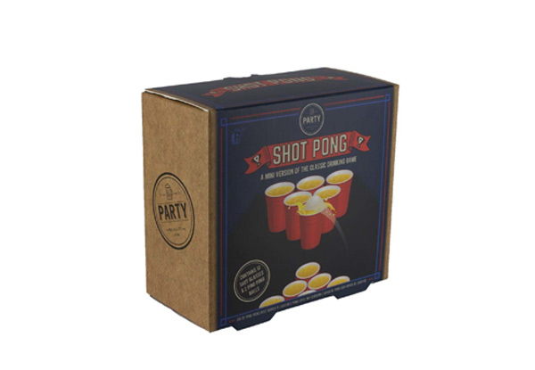 Shot Pong Party Game - Option for Cham-Pong or Both with Free Delivery