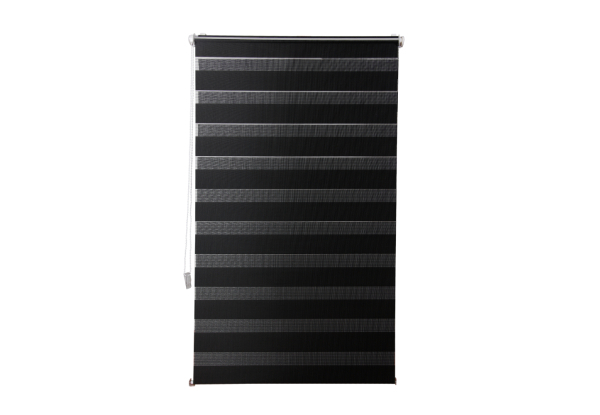 Black Zebra Roller Curtain - Two Sizes Available