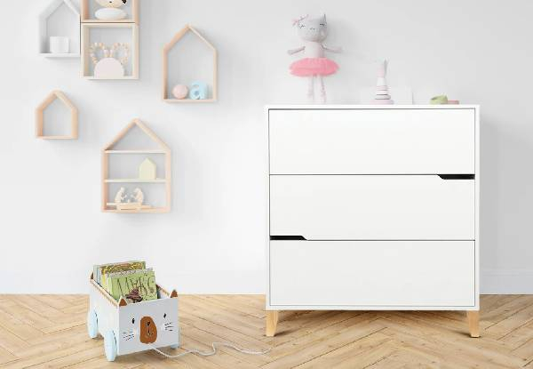 Rene Three-Drawer Chest