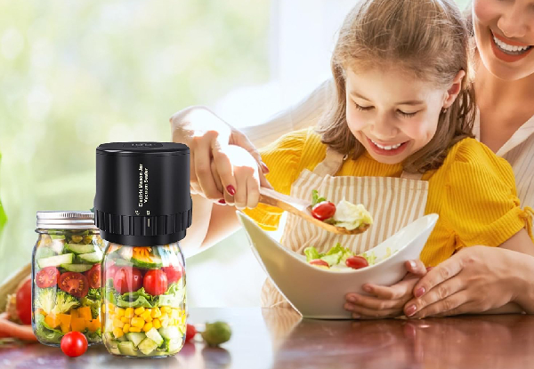 Portable Electric Mason Jar Vacuum Sealer