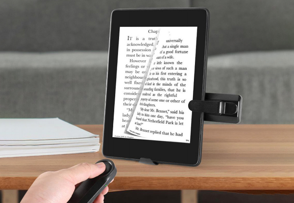 Remote Controlled Tablet Page Turner