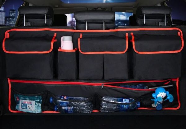 Nine-Pocket Car Backseat Storage Organiser - Two Colours Available