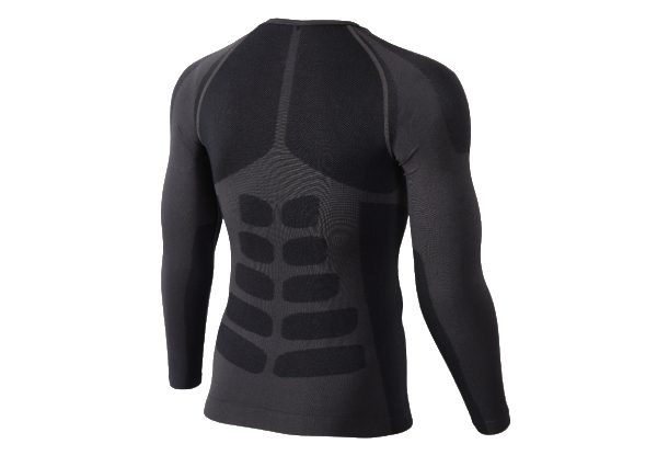 Men's Compression Knit Training Long Sleeve Top - Three Sizes Available