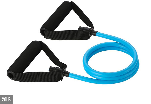 Resistance Exercise Band - Five Resistance Variations Available
