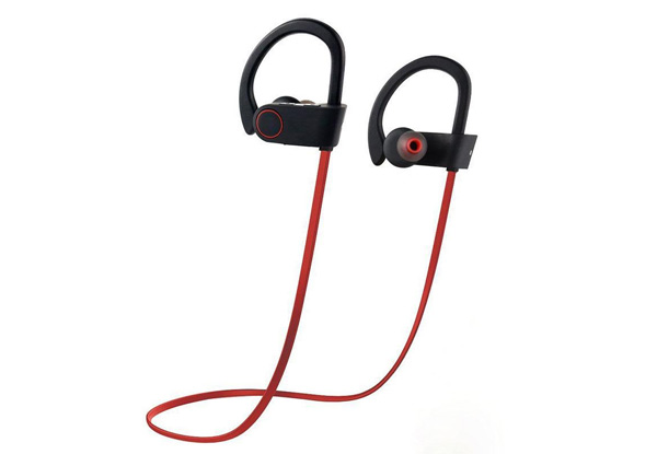 Noise-Cancelling Bluetooth Earphones - Two Colours Available with Free Delivery