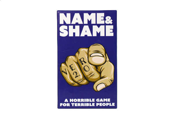 Name & Shame Card Game - Elsewhere Pricing $49.99