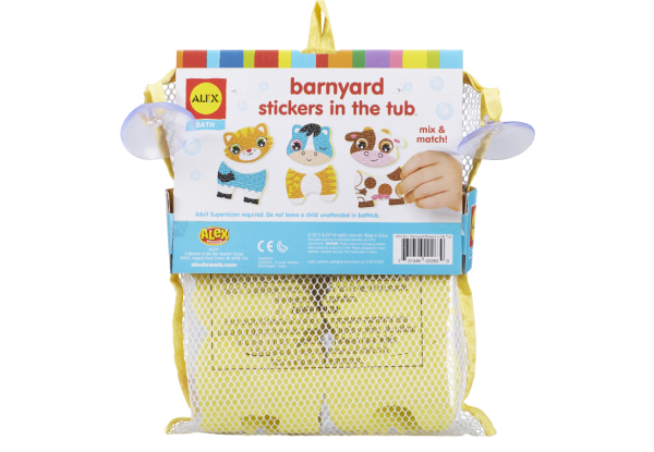 Mix & Match Barnyard Stickers for the Tub