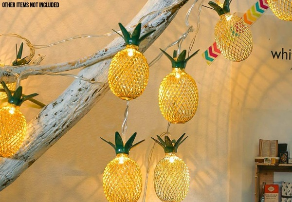 Pineapple Bulb String Light - Option for Two-Pack