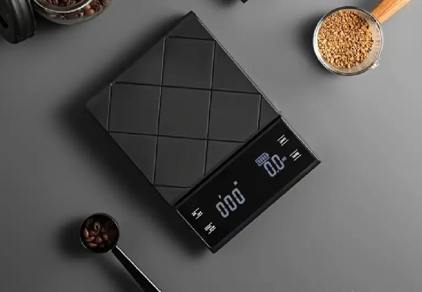 Digital Coffee Scale with Timer - Available in Two Colours