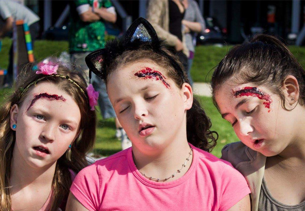 Entry to Zombie Sunday, The Festival of the Undead on 28th October incl. The Zombie Run or the Skeleton Hunt, Gory Make-Up & Registration to Thrill the World