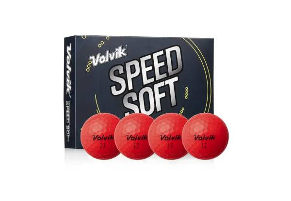 12-Pack Volvik Speed Soft Ball - Available in Five Colours