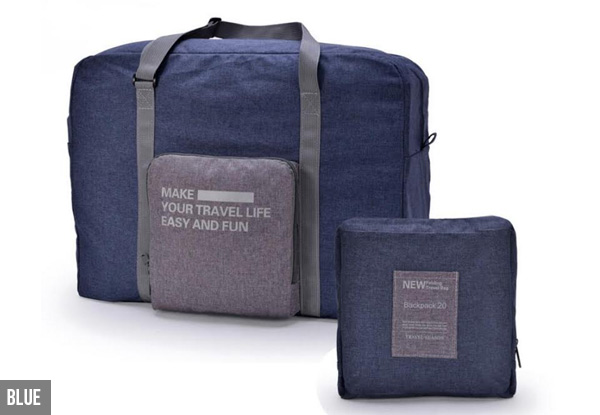 Foldable Travel Bag with Free Delivery- Four Colour Options Available