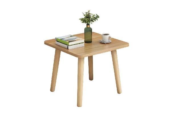 Square 40cm Side Coffee Table - Available in Three Colours