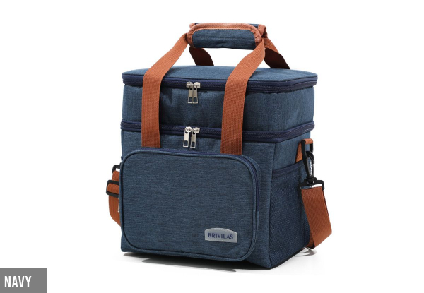 Thermal Insulated Food Container Cooler Bag - Three Colours Available