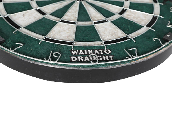 Waikato Draught Dartboard Cabinet & Darts Set