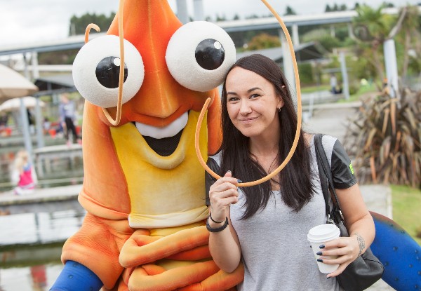 Family Pass to Huka Prawn Park for Two Adults & up to Five Children - Options for Single Adult & Single Child