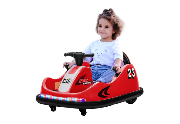 Electric Bumper Car with Remote Control - Three Colours Available