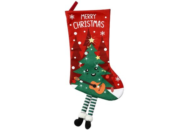 Four-Piece Christmas Decoration Stocking Set