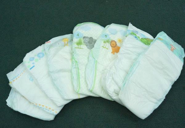 Bulk Box of Dryups Nappies - Seven Sizes Available