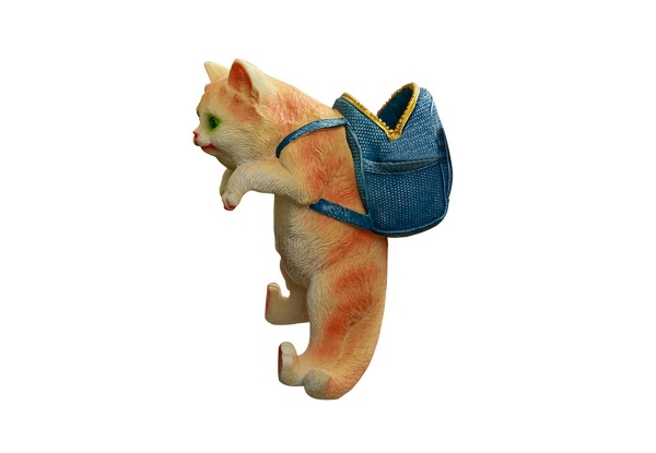 Hanging Cat Garden Tool Organiser - Three Colours Available
