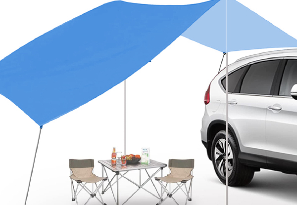 Car Awning Sun Shelter Tent - Available in Three Colours & Three Sizes