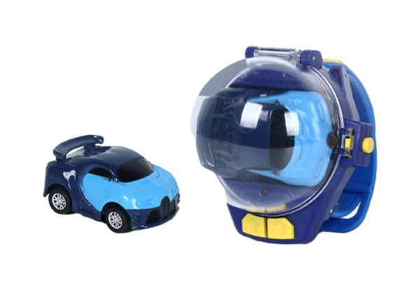 2.4GHz Mini Wearable Watch RC Car Toy - Available in Three Colours & Option for Two-Pack