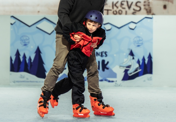 School Holiday Special - Ice Skating & Hanmer Springs Thermal Pools & Spa - Family Entry