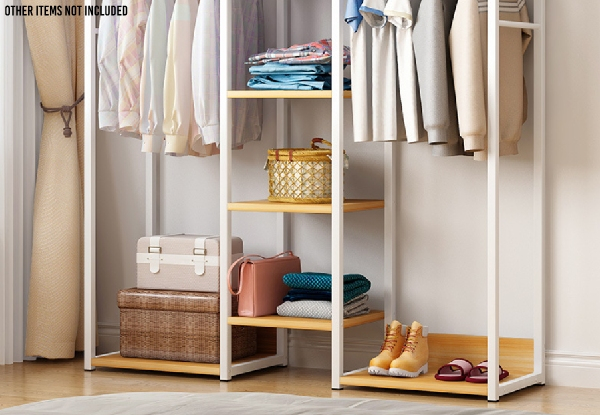 Wooden Clothes Stand