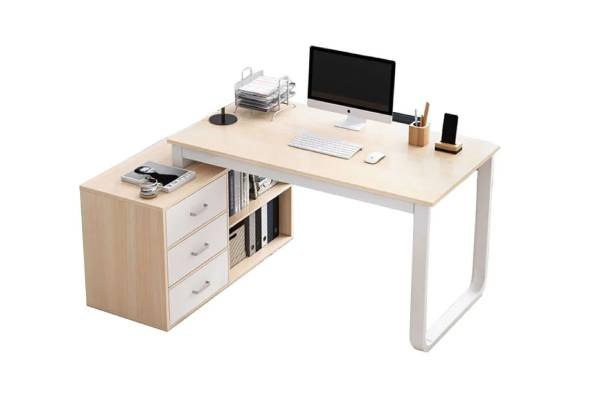 Computer 140cm Desk with Storage