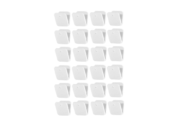 Pack of 12 Self-Adhesive Pet Potty Training Pad Clips - Two Pack Available