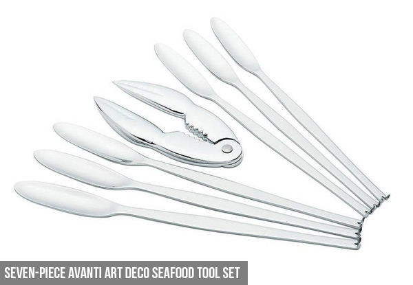 Avanti Seafood Serving Sets - Two Options Available