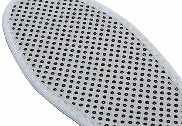 Two Pairs of Self-Heating Insoles - Ten Sizes Available & Option for Four Pairs