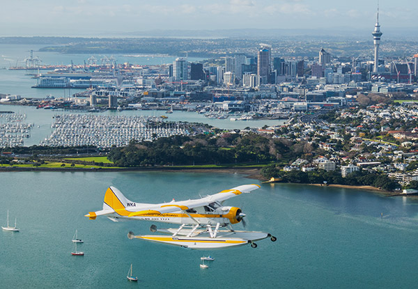 Seaplane Scenic Flight - Option to incl. a Three-Course Dining Experience or an Additional $2 to Help Offset Emissions & Fly Carbon Zero