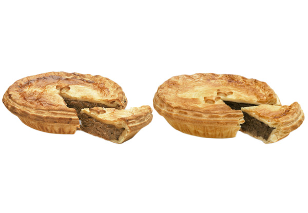 Mixed Flavour Frozen Four-Pack of Family Pies
