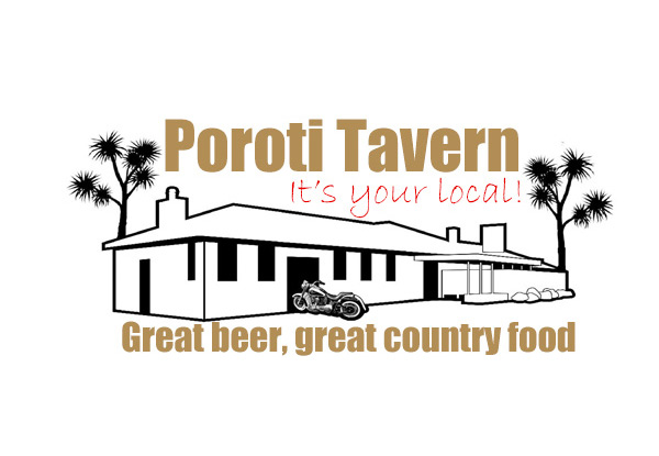 Any Two Burgers or Pizzas at Poroti Tavern for Two People - Option for Four People