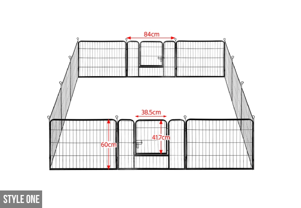 Dog Pen - Two Styles Available