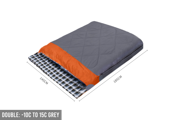 Mountview Outdoor Camping Sleeping Bag Range - Six Options Available