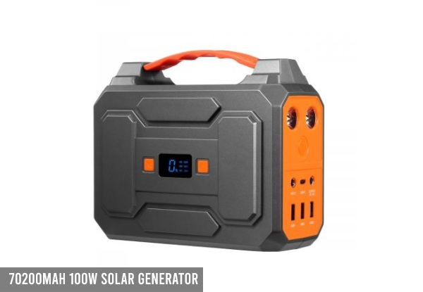 Solar Portable Generator Range - Four Options Available