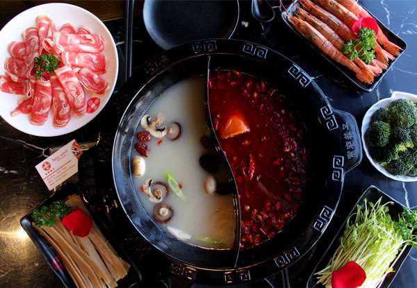 Traditional Hot Pot Meal for Two