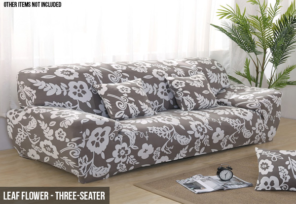 Sofa Couch One-Seater Slipcover - Options for up to a Three-Seater Size & Three Styles Available