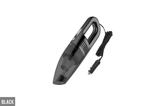 Car Vacuum Cleaner - Three Colours Available & Option for Two-Pack