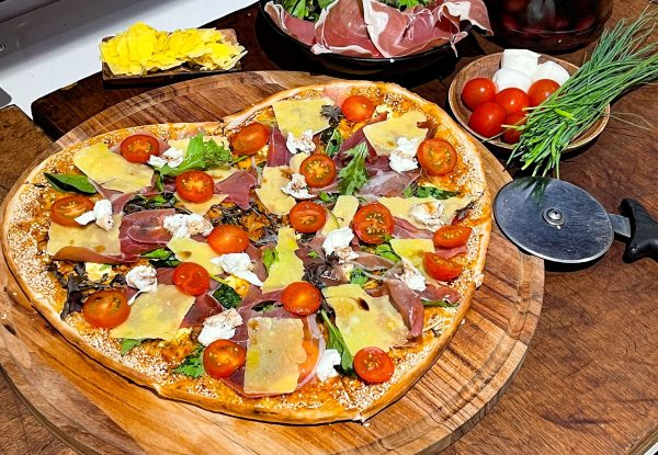 40cm Heart Shaped Pizza for Two People incl. Two Drinks, One Small Appetiser & One Portion of Fries - Dine-In Only - Valid at Auckland CBD & Whangaparaoa Locations