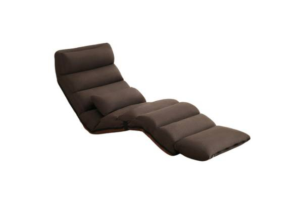 Adjustable Floor Recliner Cushion Bed with Pillow - Two Colours Available