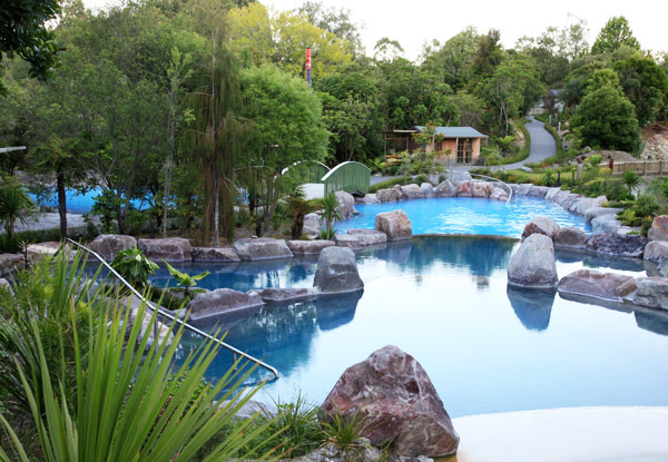 Thermal Hot Pool Entry - Options for Adult, Child or Family Wairakei Terraces Walkway Entry