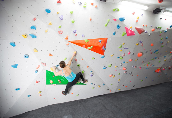 Adult or Child Boulder Climbing Wall Pass - Option for a Family Pass