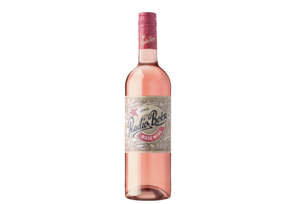 Six Bottles of Radio Boka Rose with Free Delivery