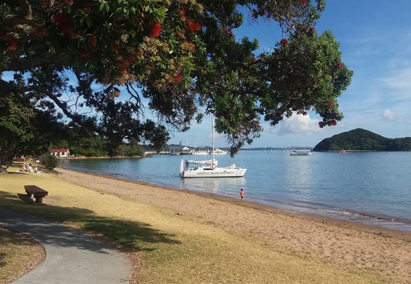 $90 for One Person for an Island Hopper Day Sailing Adventure in the Bay of Islands or $180 for Two People (value up to $240)