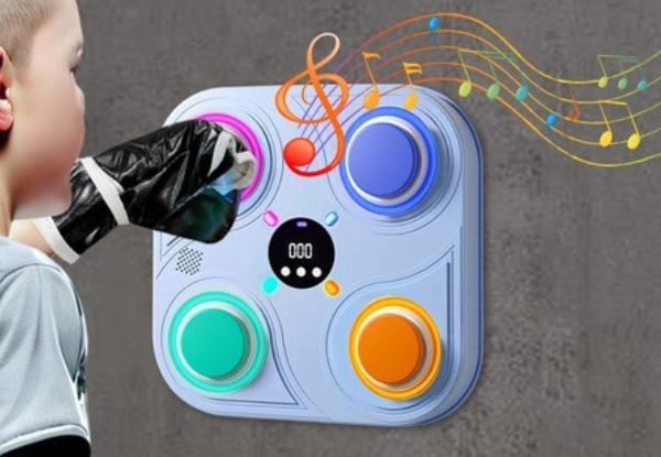 Kid's Music Boxing Machine with LED - Three Colours Available