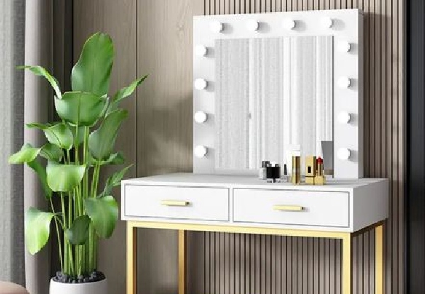 Large LED Dressing Table