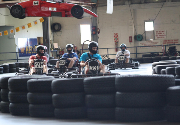 $15 for 10 Minutes of Go-Karting, 15 Minutes of Laser Tag & One Round of Mini Golf (value up to $30)